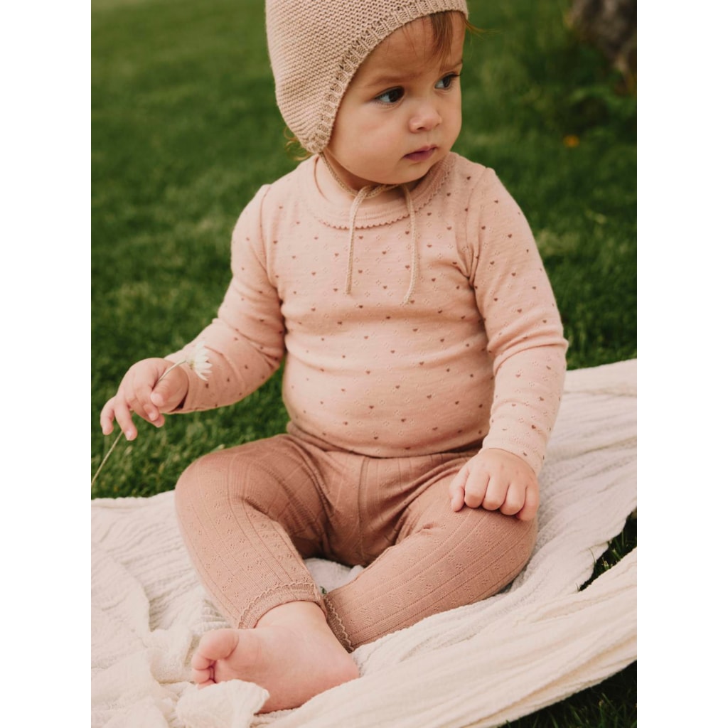 Lil' Atelier Nava Wool Body - Rugby Tan  - Hola BB