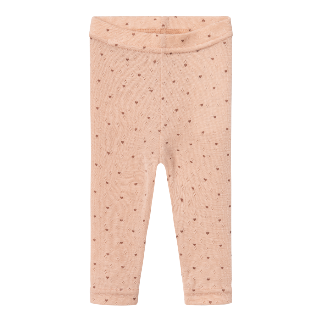 Lil' Atelier Nava Wool Leggings - Rugby Tan  - Hola BB