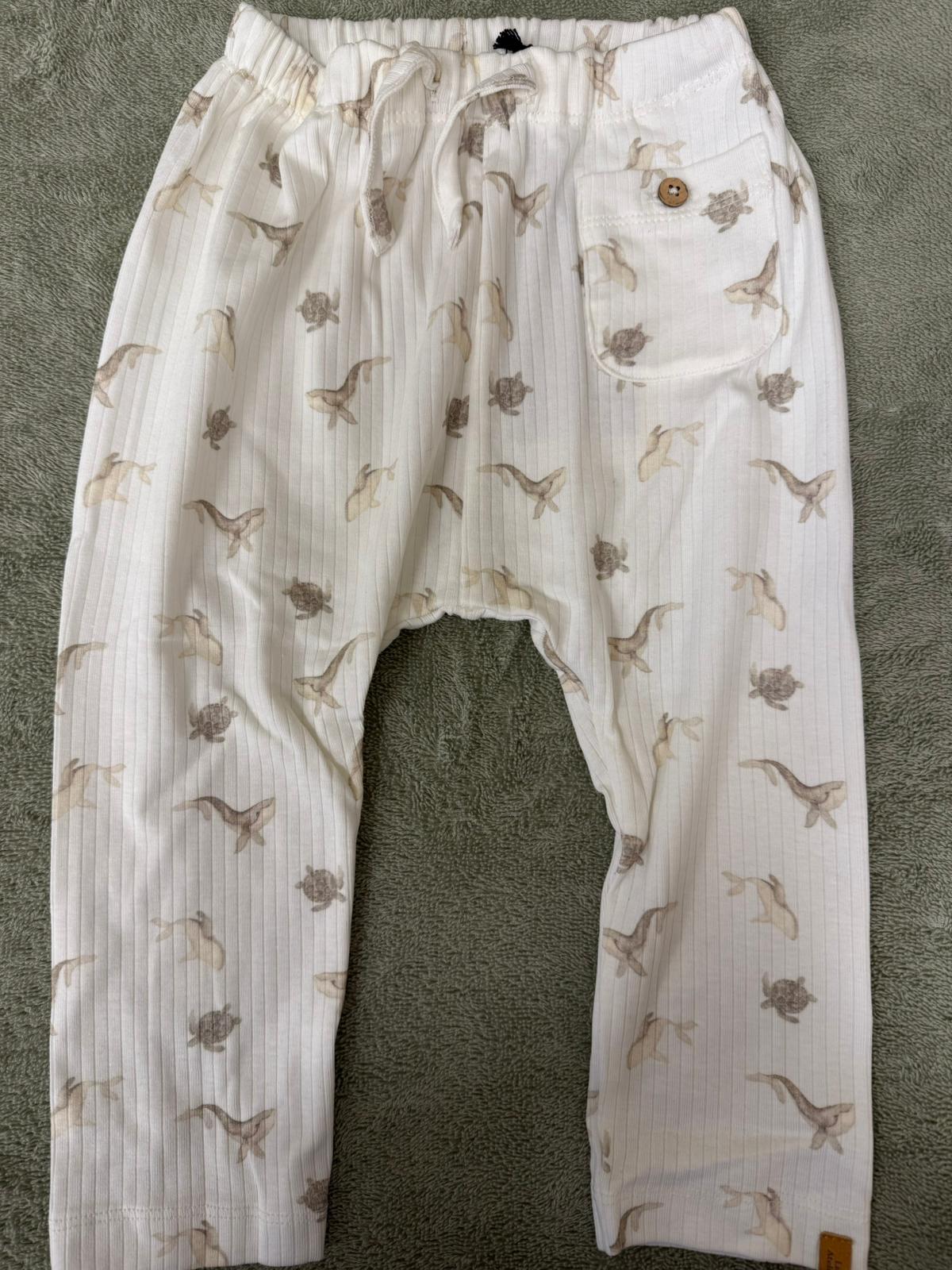 Gio Loose Fit Pant - Whales