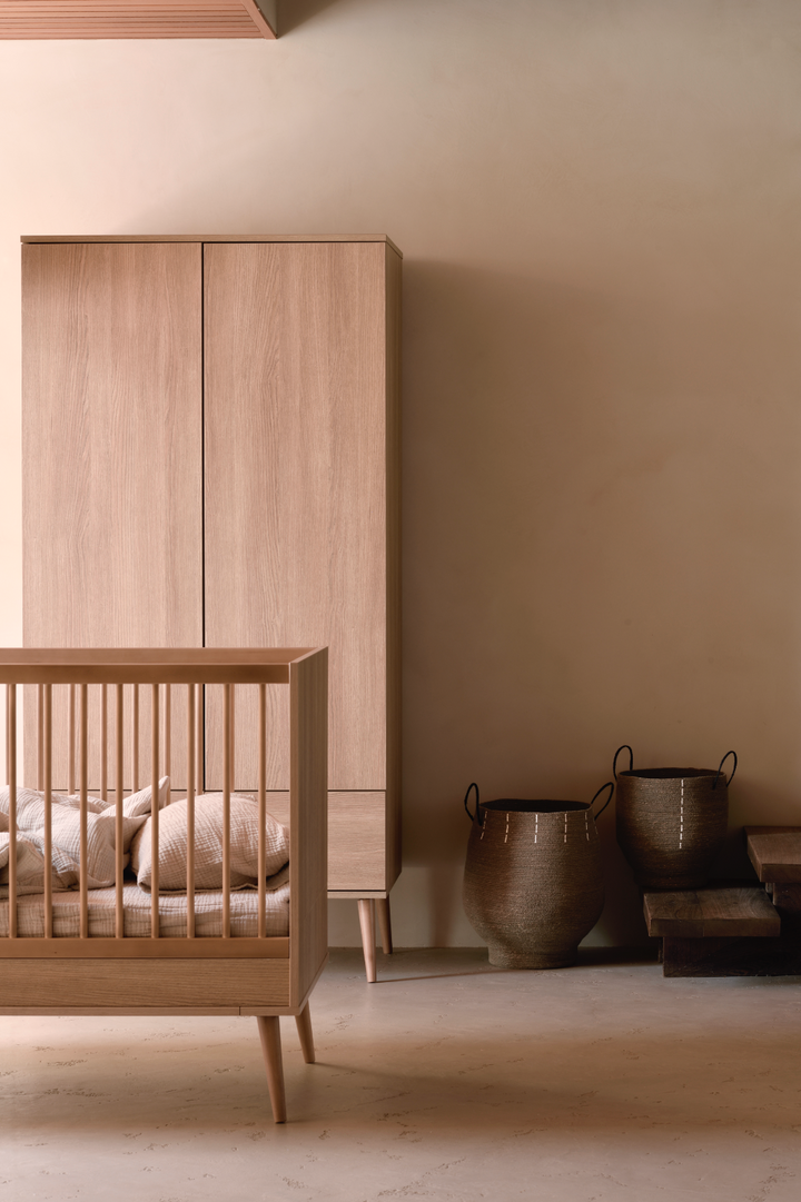 Lit Évolutif Flow - 140 x 70 cm - Honey Ash