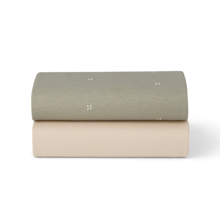 حزمة 2 ملاءات ملائمة - SnuzPod ومهد