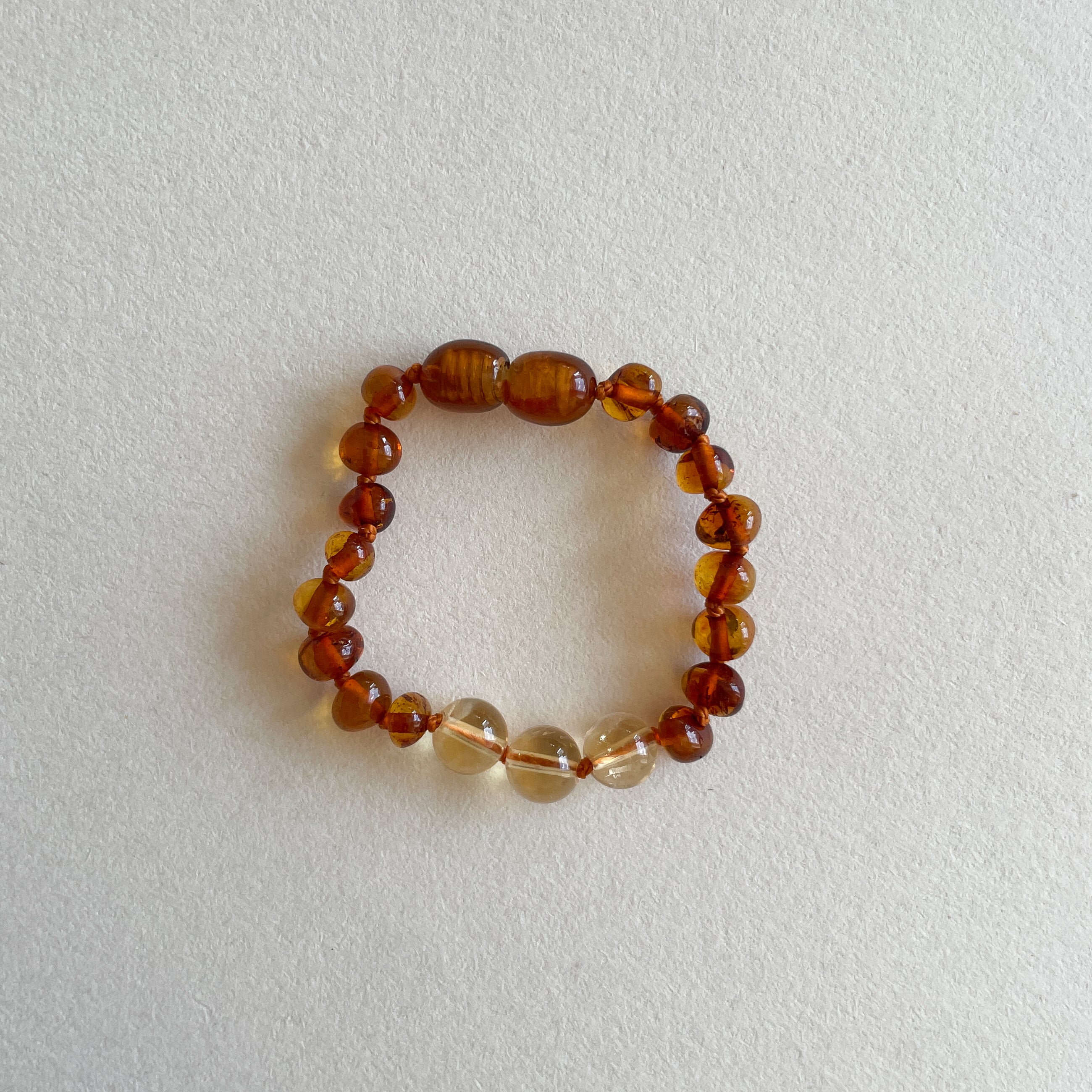 MAYLI Amber Toddler Bracelet Citrine - Hola BB