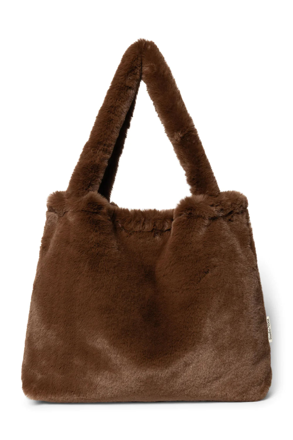 Studio Noos Brown Faux Fur Mom Bag  - Hola BB