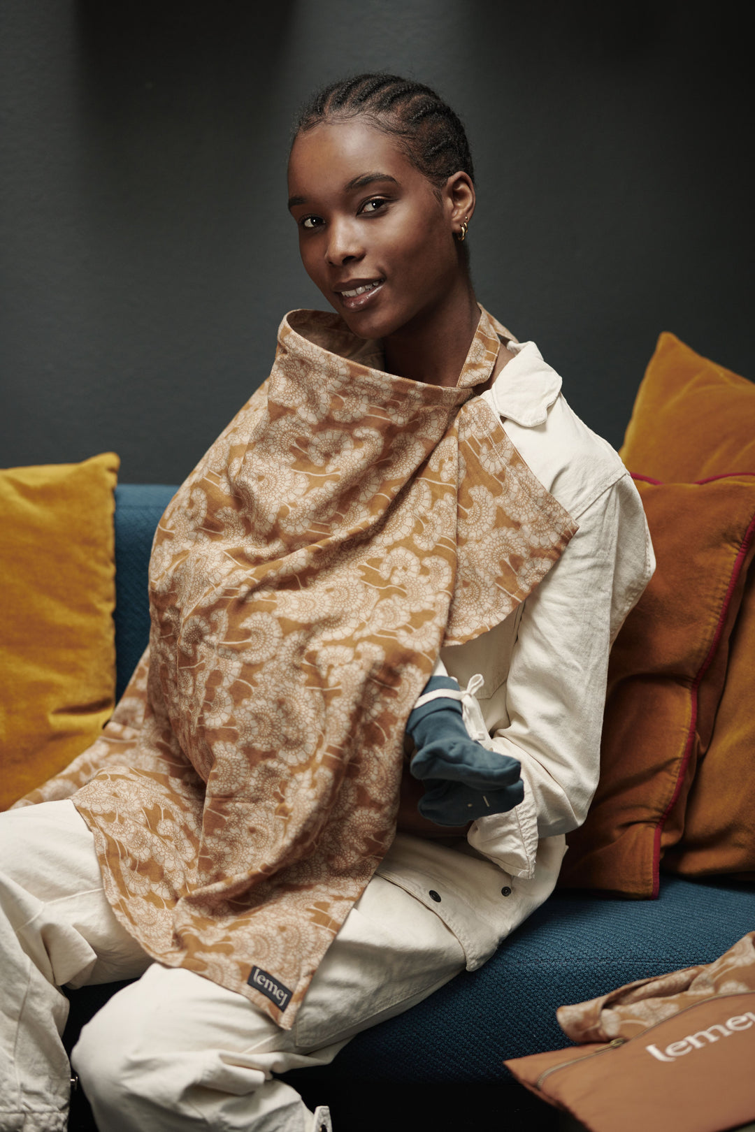 Lemej Amsterdam - Stilltuch aus Bio-Baumwolle