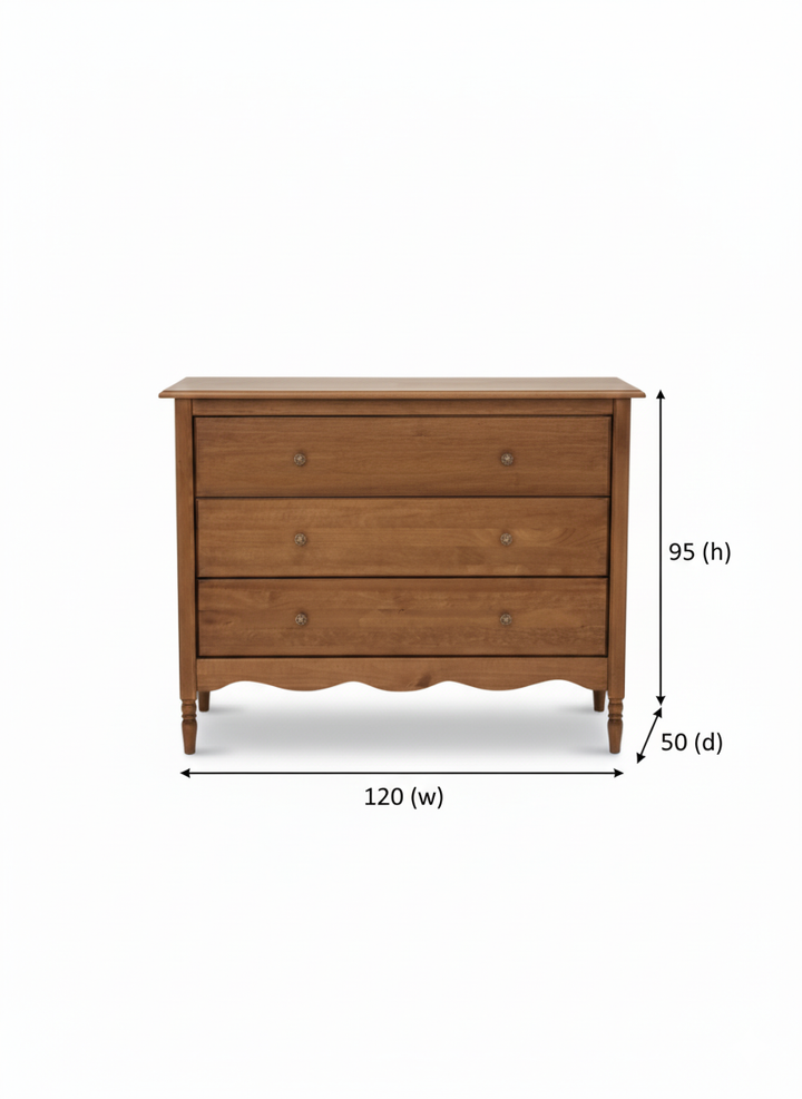 Heritage Vintage Dresser + Optional Changing Top
