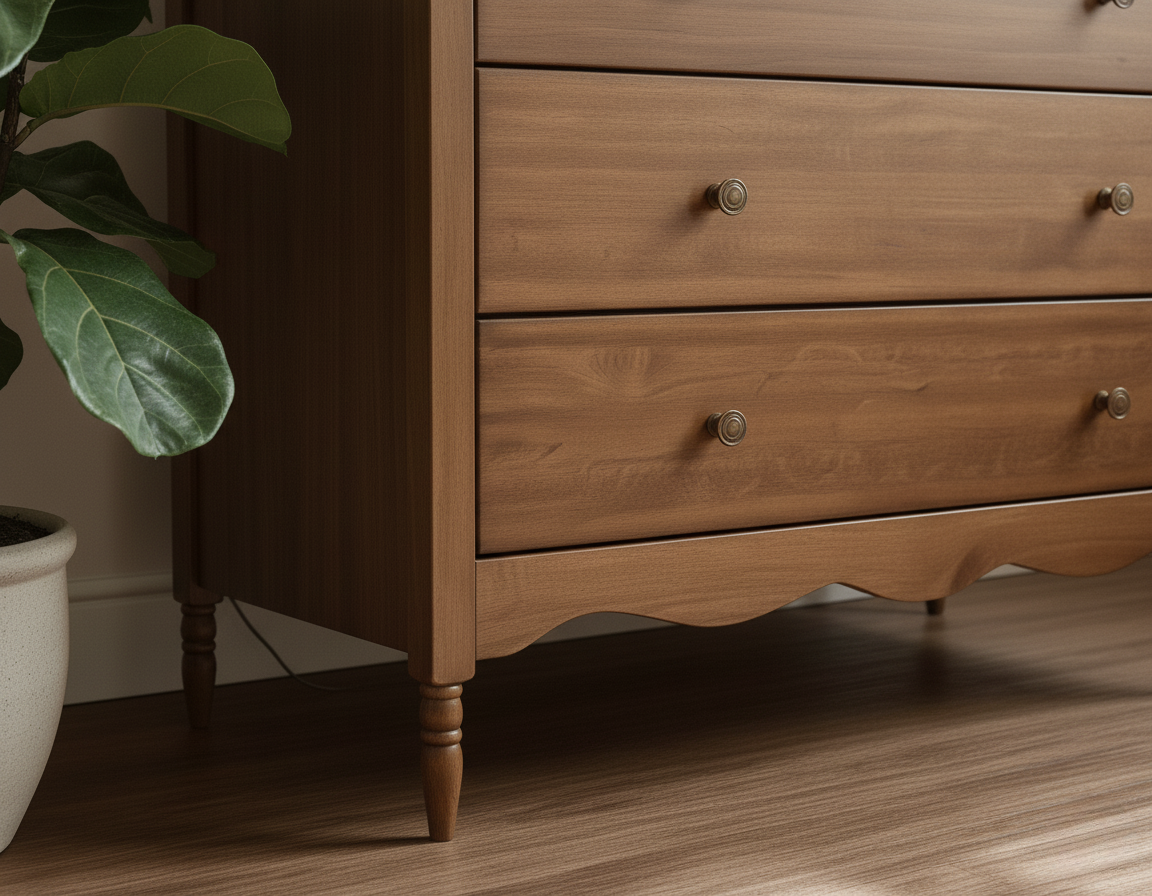 Heritage Vintage Kommode + Valgfri Pusleplade