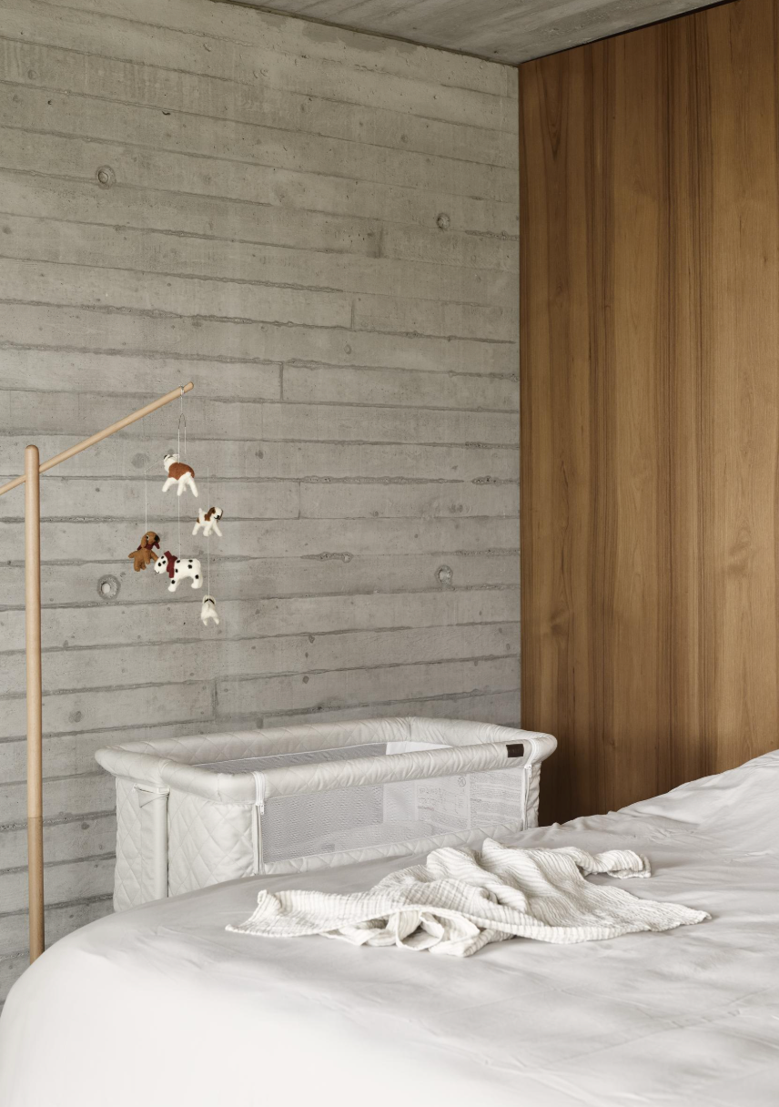 Co-sleeper vugge - Ler