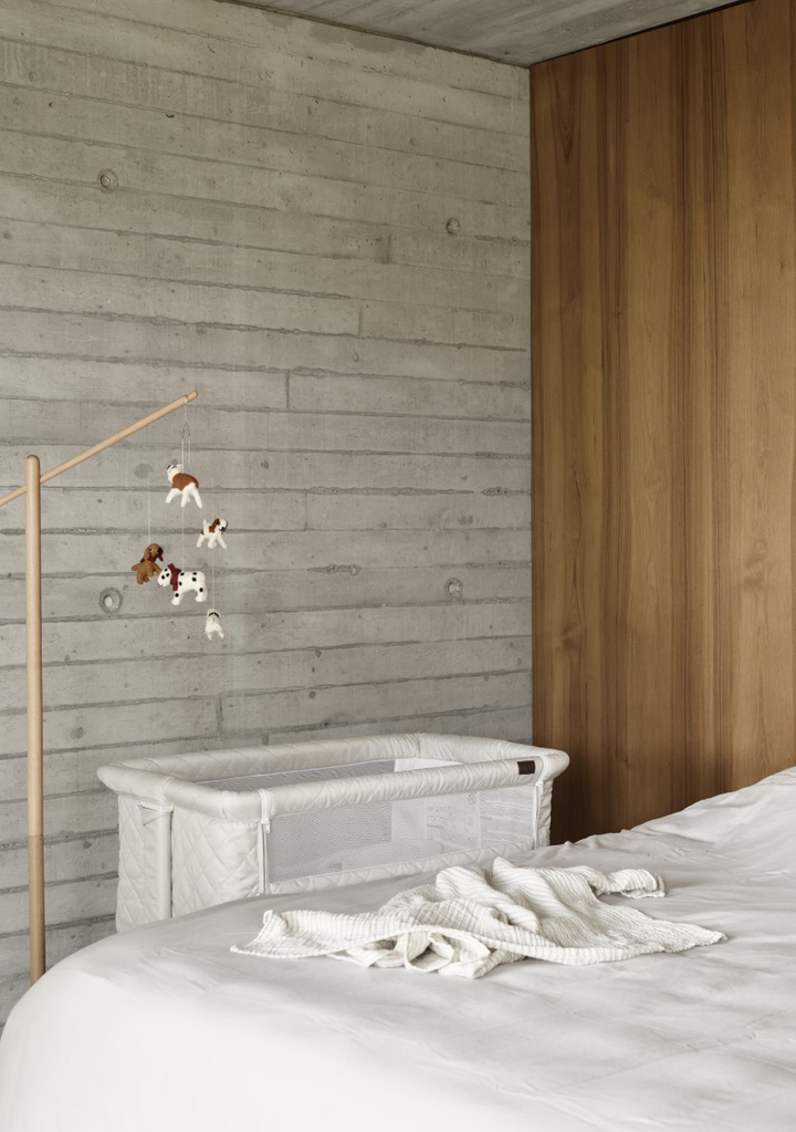 Co-sleeper vugge - Ler