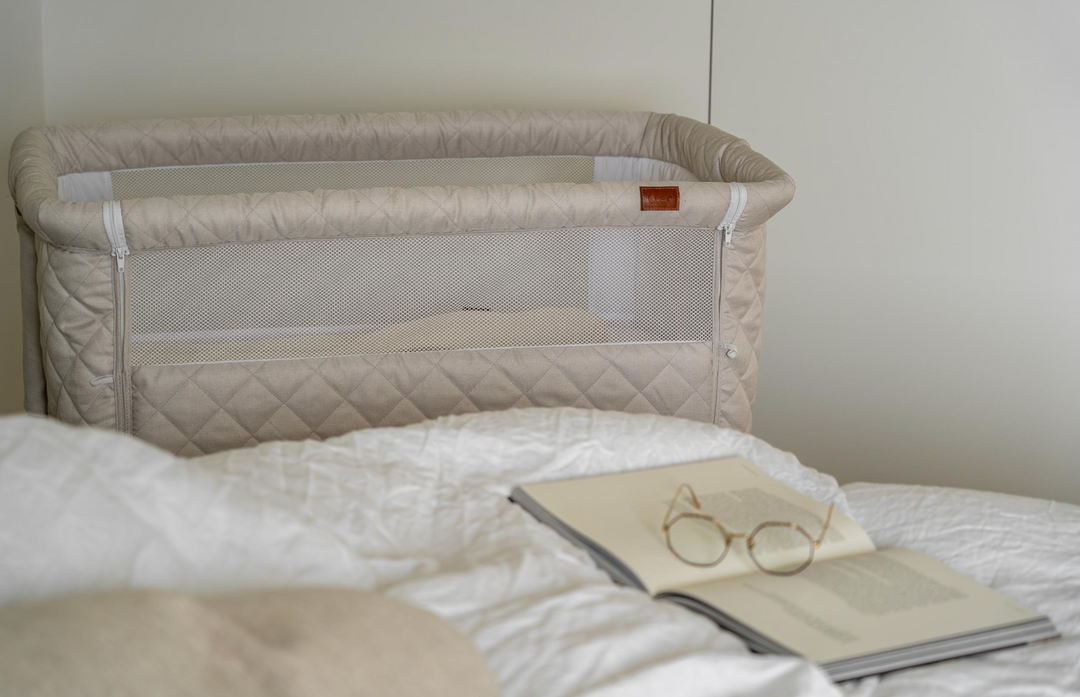 Co-sleeper vugge - Ler