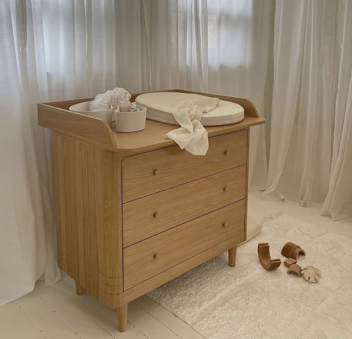 Овальна пеленальна подушка - Камінь