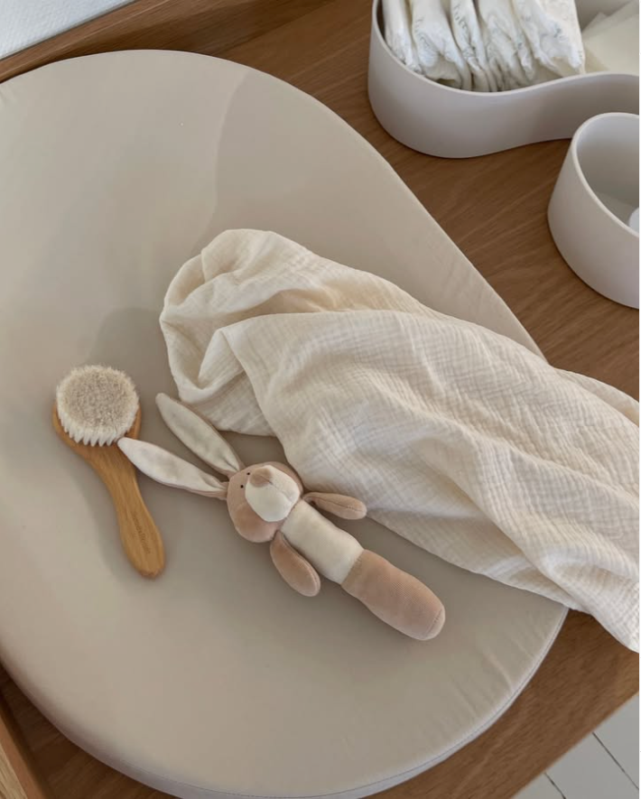 Овальна пеленальна подушка - Камінь