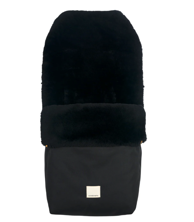 Puffmuff z owczej skóry