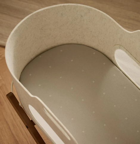 2er-Pack Spannbettlaken - Moseskorb & Tragewanne