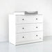 Woodies Woodies Classic Commode with Changing Table White - Hola BB