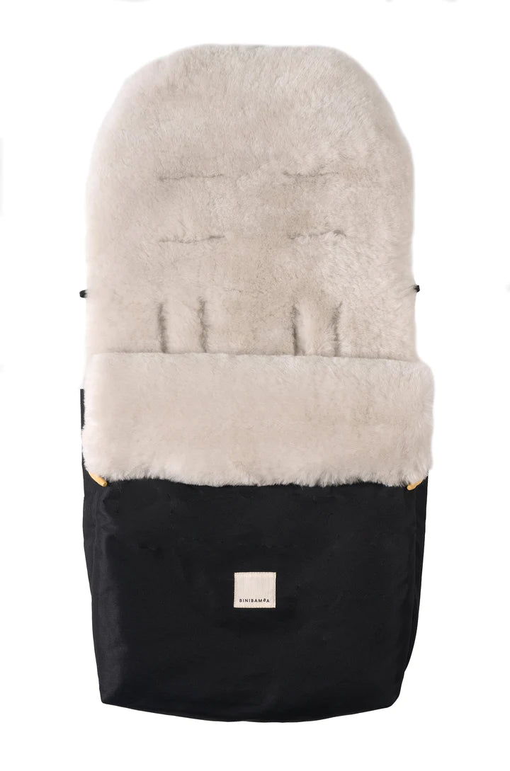 BINIBAMBA Sheepskin Puffmuff Moon Puffmuff - Hola BB