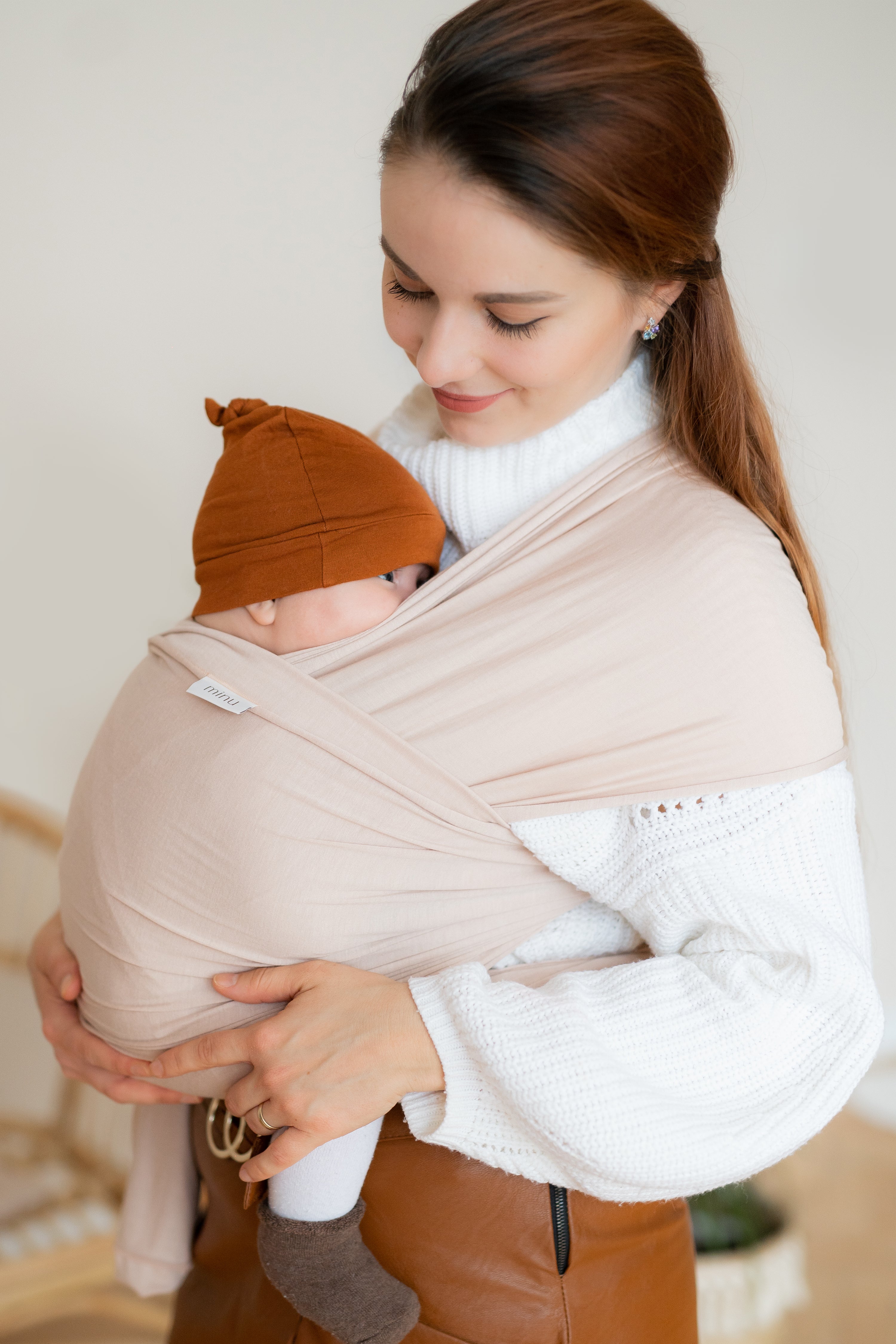 Minu Minu Baby Wrap Minu Natural - Hola BB