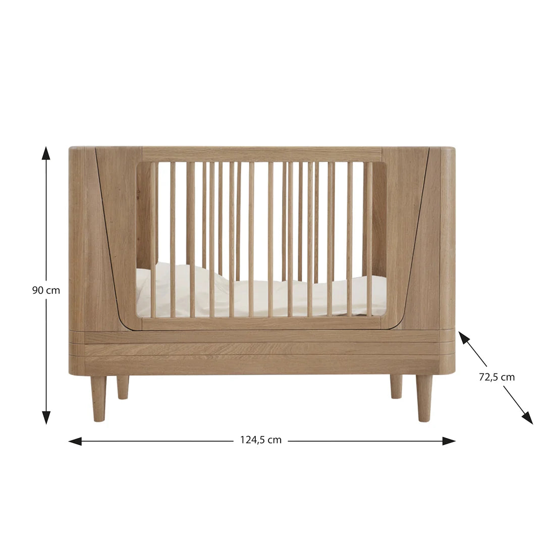 Nature Baby Bed Oak 2.0 – Łóżeczko