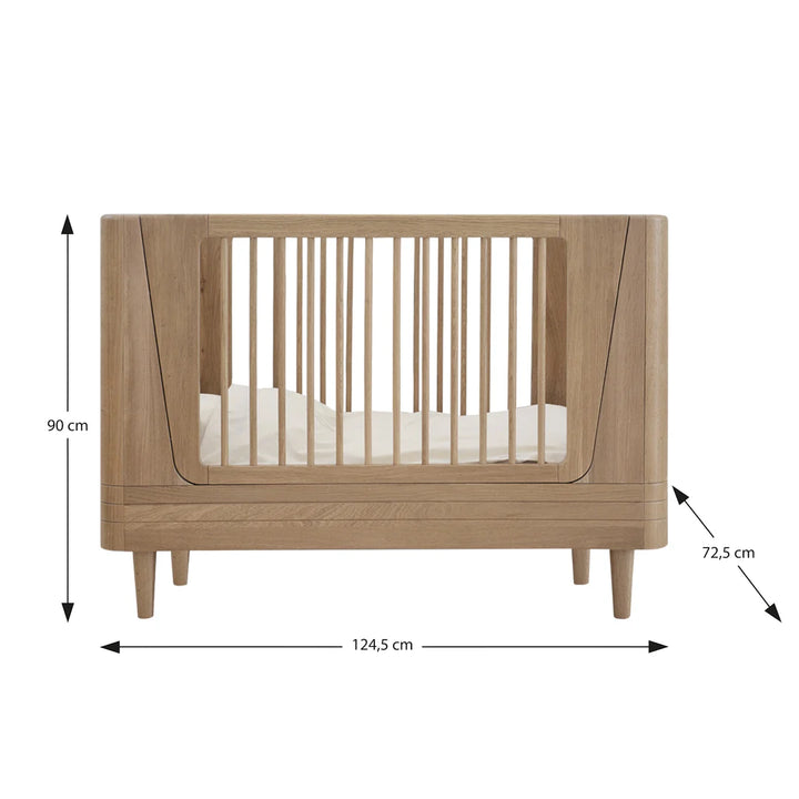 Nature Baby Bed Oak 2.0 – Łóżeczko