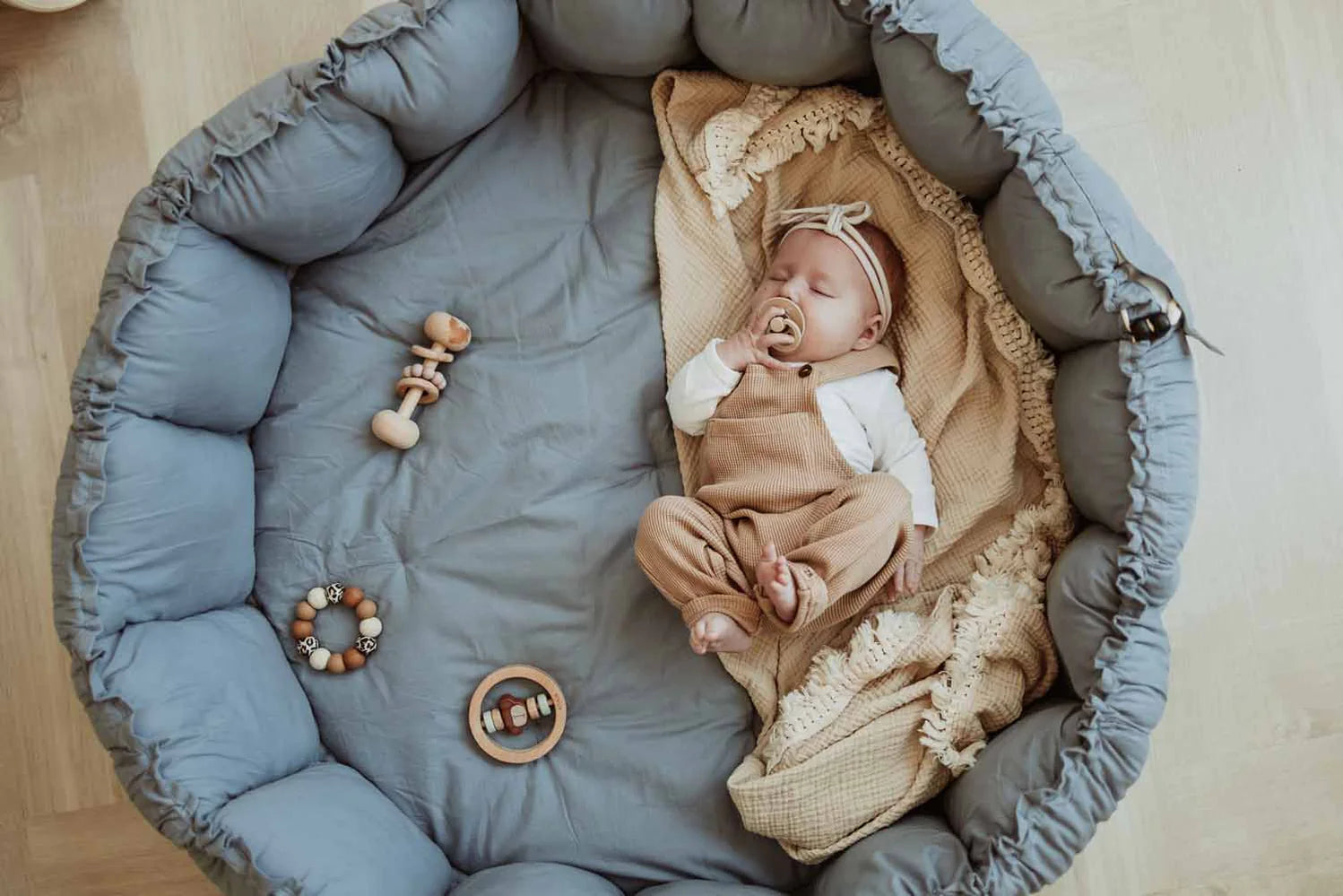 Play&Go Organic Bloom Babymat / Nest  - Hola BB
