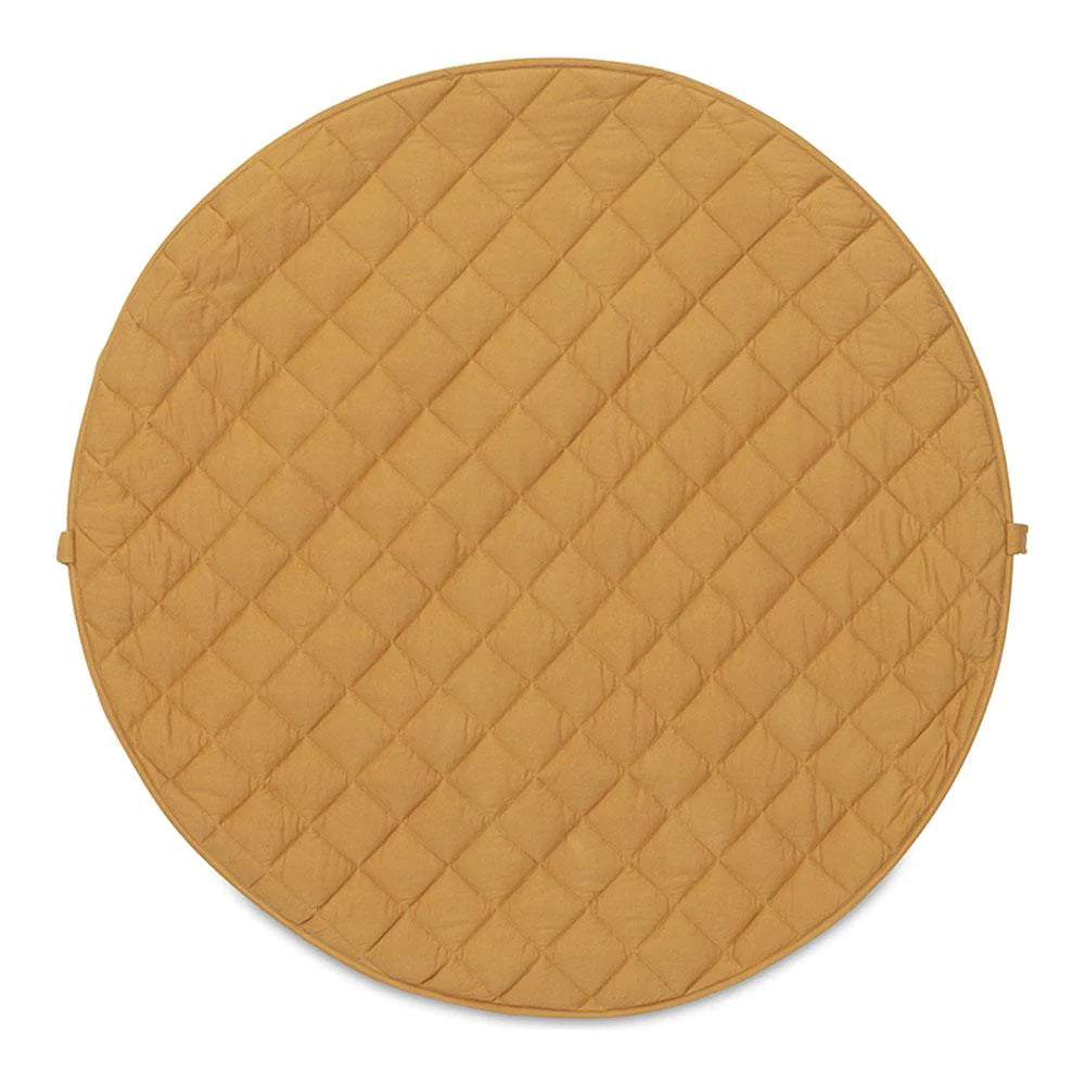 Play&Go Organic Baby mat & storage bag Mustard Chai - Hola BB