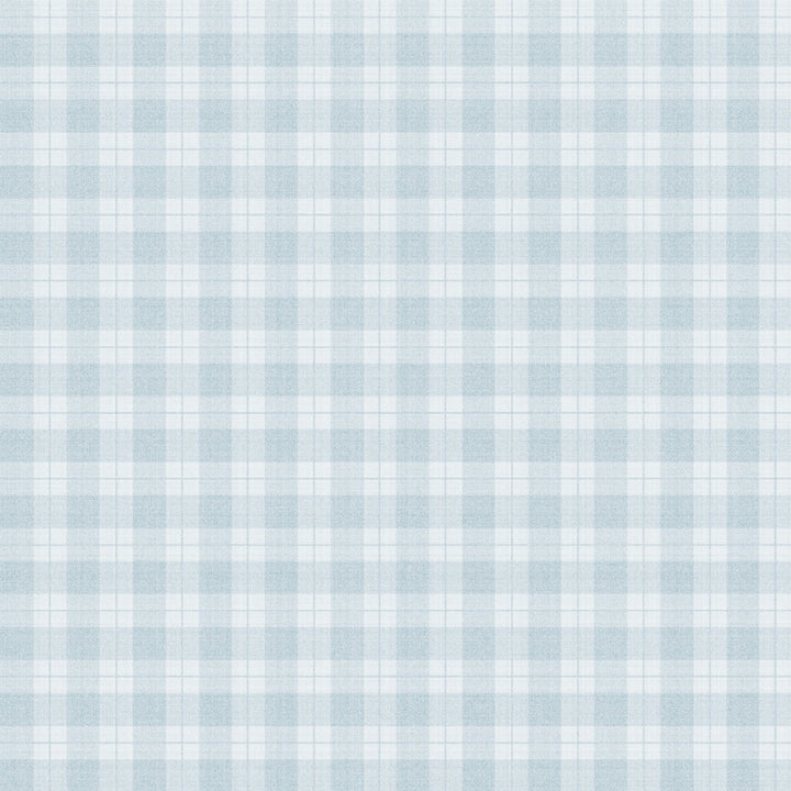 Summer Gray Kontroller Checks Wallpaper blue checks - Hola BB
