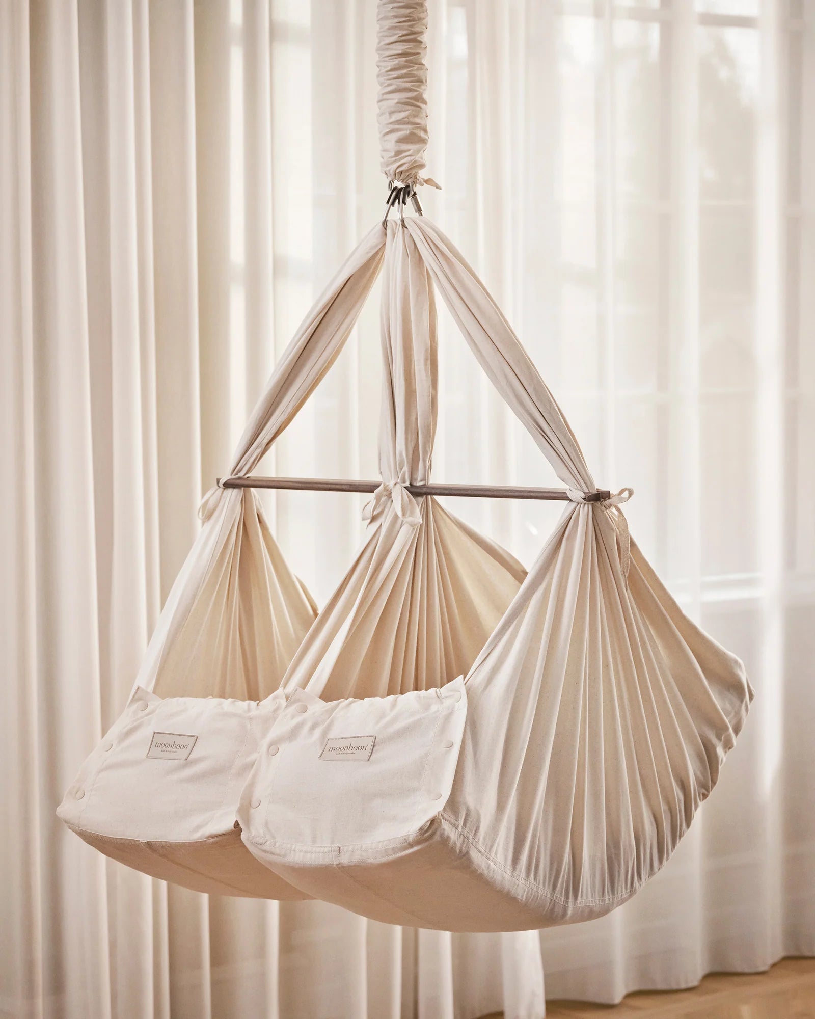 Moonboon Twin Baby Hammock - Hola BB