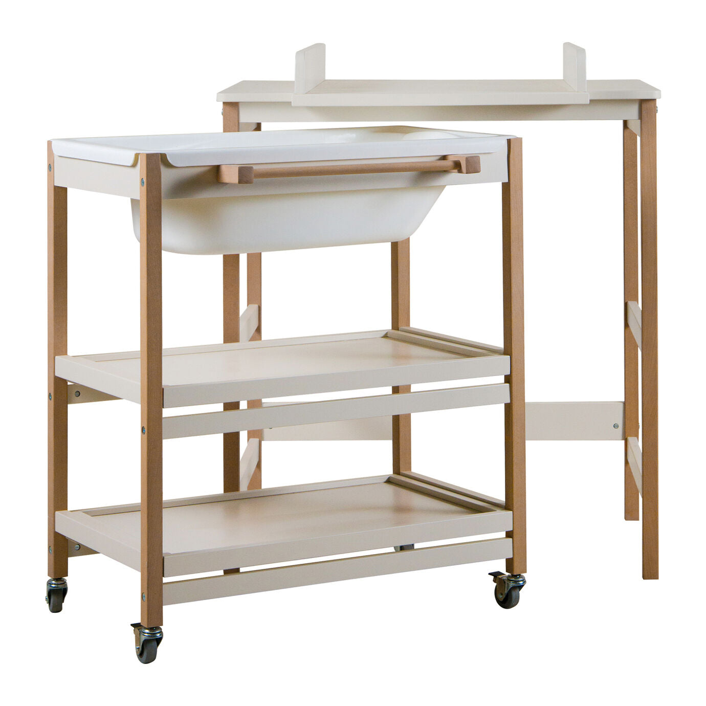 Quax Quax Changing Table With Tub Smart - Clay Natural  - Hola BB