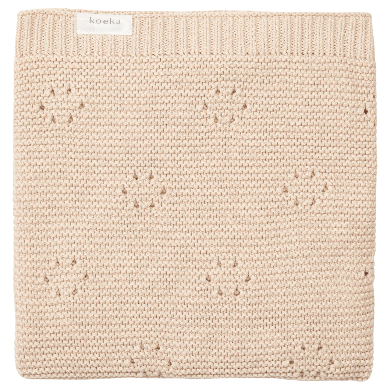 Koeka Lalinde Blanket 75x90 / Lalinde Sand - Hola BB