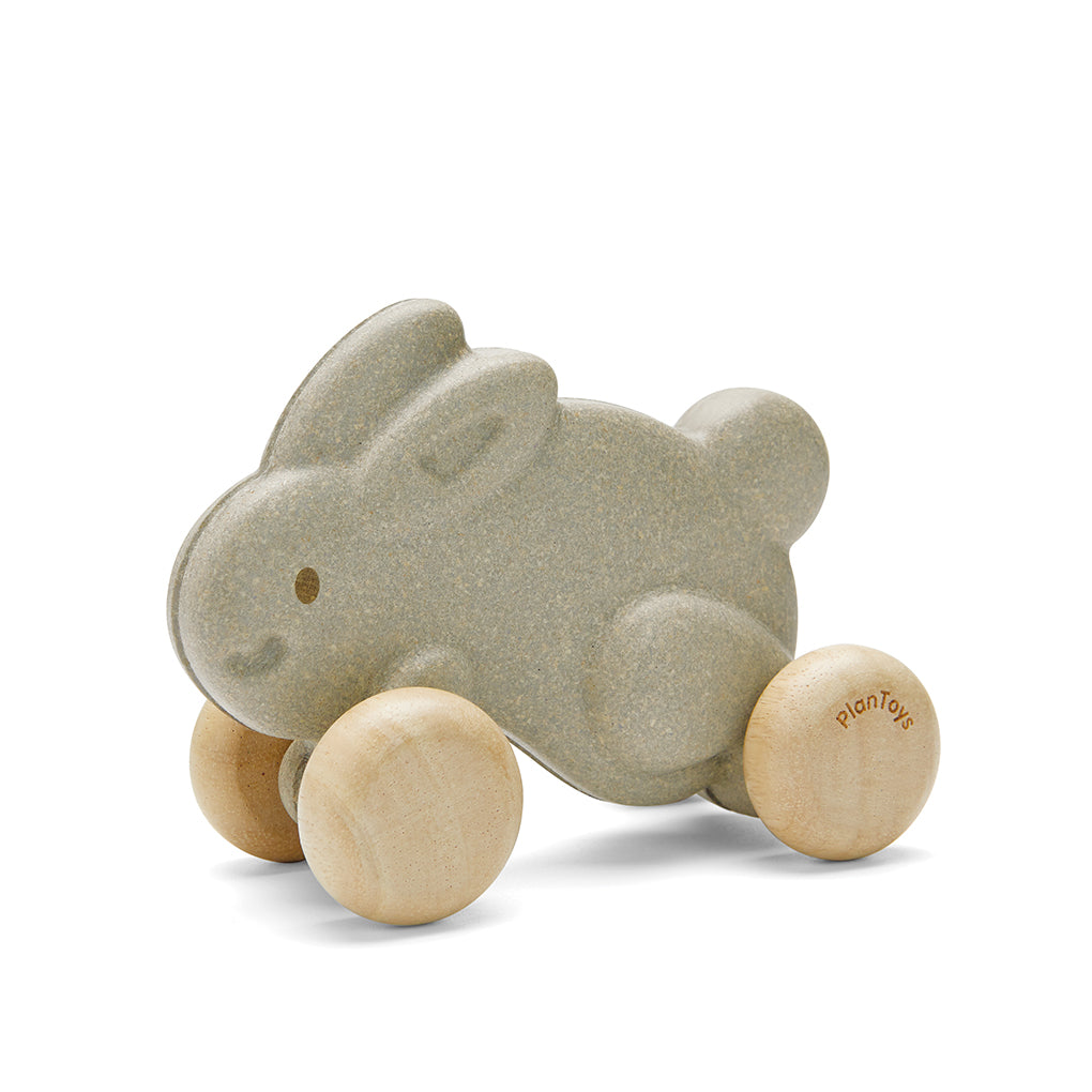 Plantoys ZZZ* Push along Bunny Grey - Hola BB