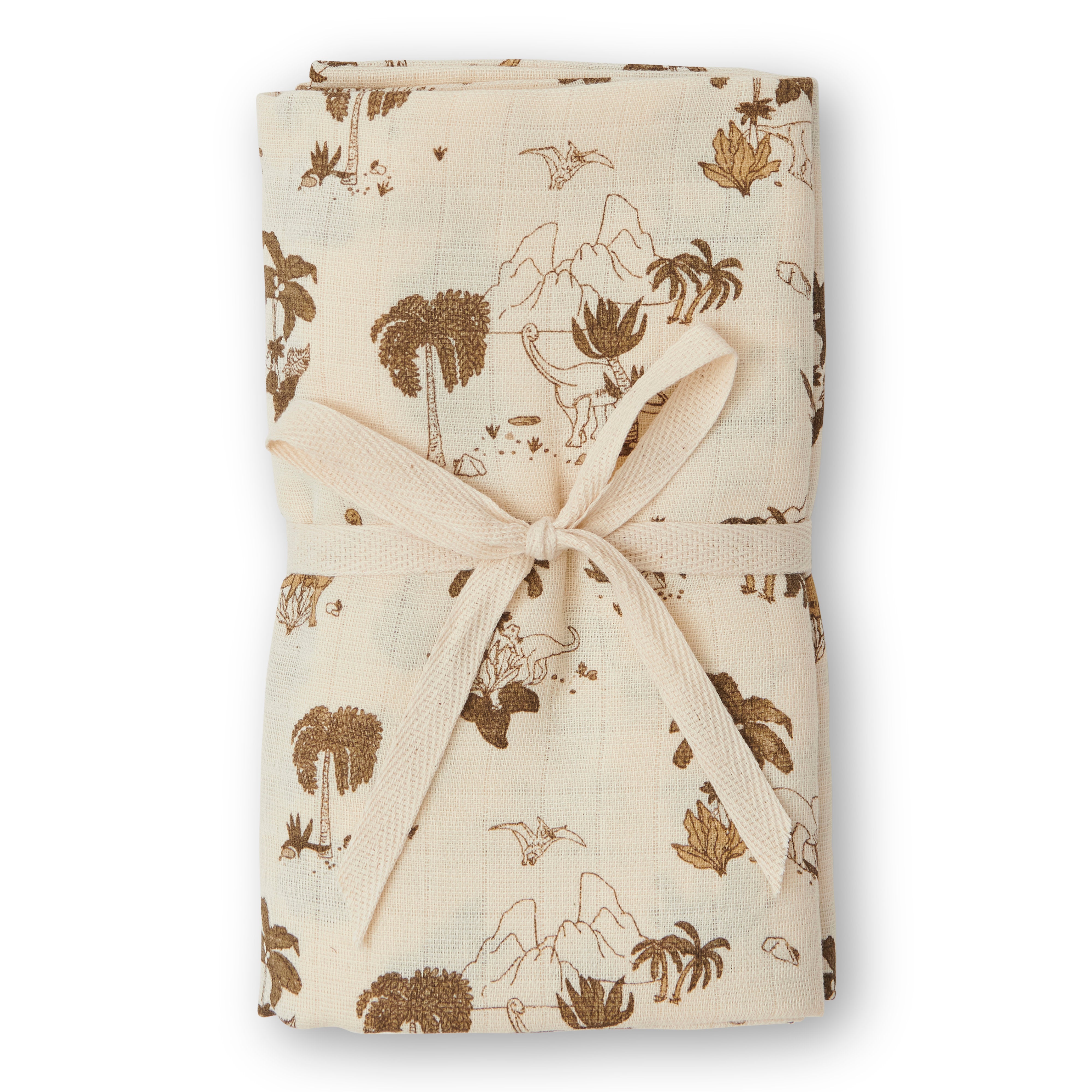 That's Mine Muslin swaddle - Multiple colours Dino Jungle - Hola BB