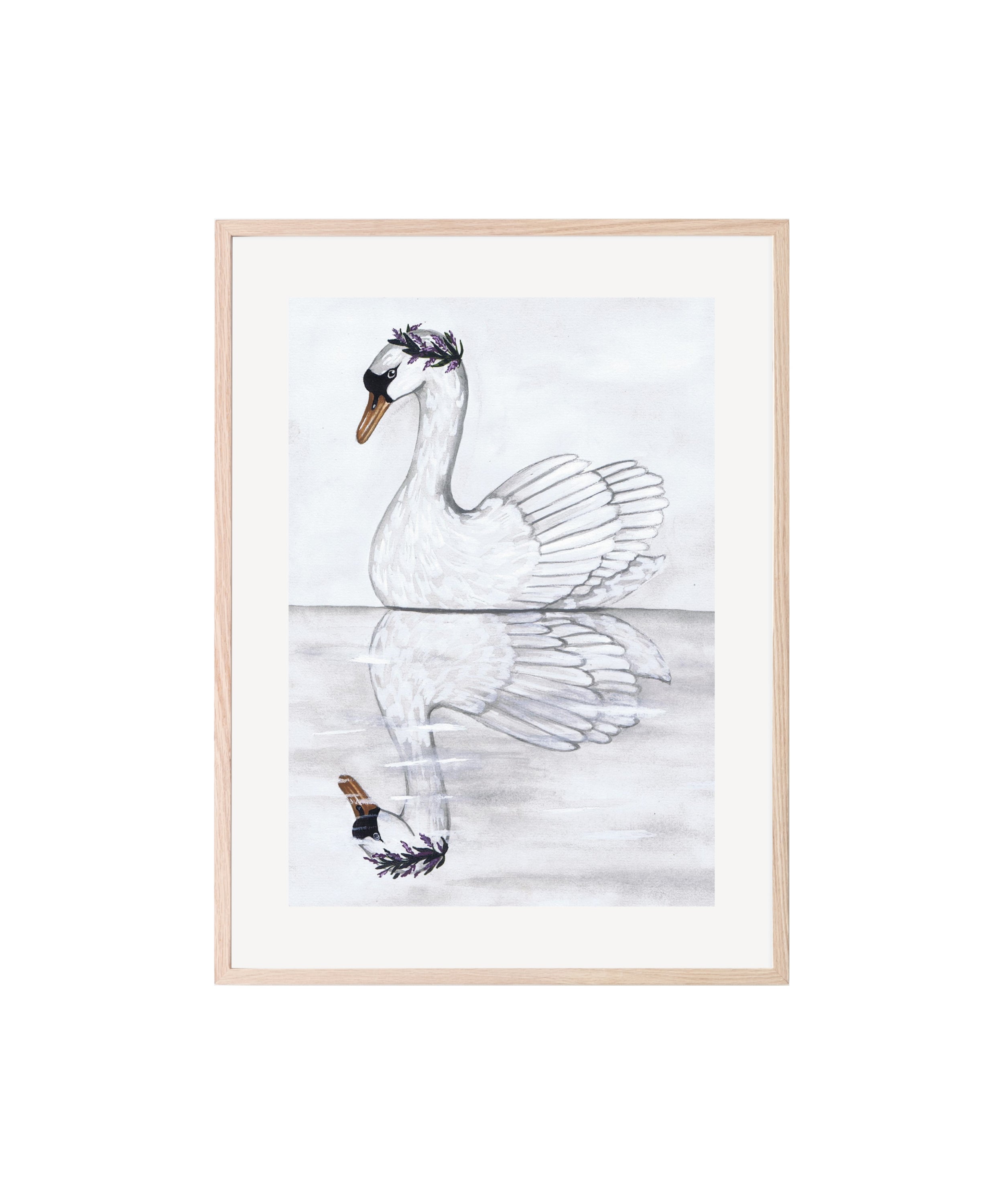 That's Mine Poster - Swan Reflection - 50x70cm  - Hola BB