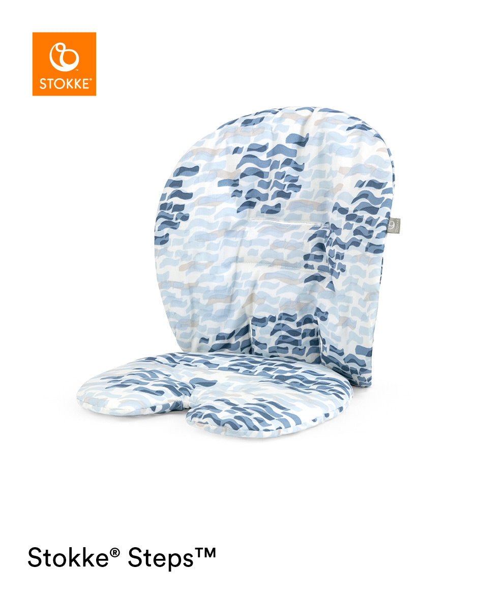 Stokke Steps™ Baby Set Cushion Waves Blue - Hola BB