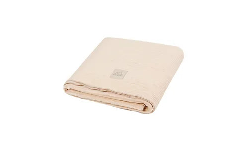 Nanami Blanket rib velvet Baby / Natural - Hola BB